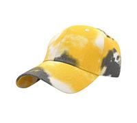 Basecap Unisex Retro Baseball Kappe Einstellbare Tie Dye Baseball Cap Herren- und Trend Duck Cap Frühling und Sommer Outdoor Casual Sun Shade Hat Baseball Cap für Herren und Damen Unisex Kappe