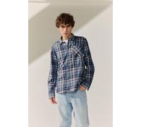 BASEFIELD - He.-Freizeithemd 1/1 Arm night blue - Gr. - XXL