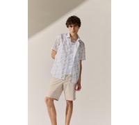 BASEFIELD - He.-Freizeithemd 1/2 Arm white - Gr. - M