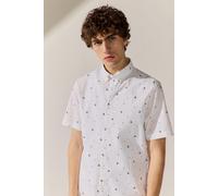 BASEFIELD - He.-Freizeithemd 1/2 Arm white - Gr. - S
