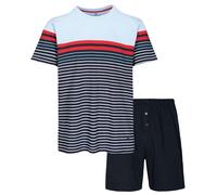 BASEFIELD - He.-Shorty Ringel indigo/red/sky - Gr. - 3XL