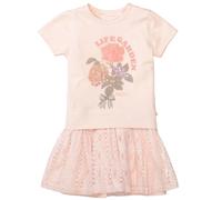 BASEFIELD - Md.-Set Kleid mit T-Shirt soft peach - Gr. - 134