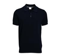 BASEFIELD - NOS Polo Strick Shirt 1/2 Arm night blue - Gr. - 3XL