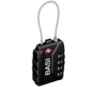 Basi 6100-0625 Kofferschloss 37 mm TSA Schwarz Zahlenschloss