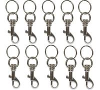 Basi Schlüssel-Karabiner 8120-9100 4026434004335 Silber 10St.