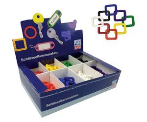 Basi Schlüsselclip 8560-9000 8-farbig 1 Set