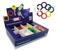 Basi Schlüsselclip 8580-9000 8-farbig 1 Set