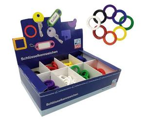 Basi Schlüsselclip 8580-9000 8-farbig 1 Set