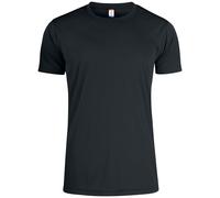 Clique T-Shirt Basic Active Tee – Herren – Schwarz – Größe 3XL