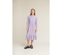 Basic Apparel Kleid NELLA mit feinem Muster lila (purple heater/boulder) M