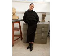 Basic Apparel Langer Rock Sadie aus Bio-Baumwolle Blau (Sky Captain) S