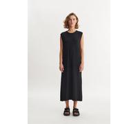 Basic Apparel Sadie Kurzarm Kleid aus Ecovero grau (high-rise) M
