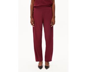 BASIC BARREL JERSEYHOSE | LENZING™ ECOVERO™ Viskose Mix - rot (M)