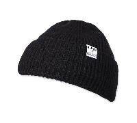 Basic Beanie Fine Rib - Black
