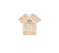 Alpha Industries Basic Camo Kurzarm-t-shirt S Multicolor