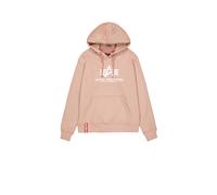Alpha Industries Herren Hoodie Basic Logo dusty coral L