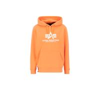 Alpha Industries Basic Big Logo Hoodie Größe S Orange