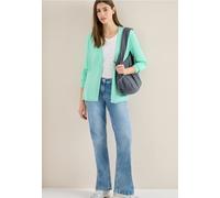 Basic Cardigan in offener Passform