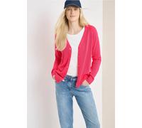 Cecil Damen Basic Cardigan mit V-Neck und Knöpfen in Rot, Gr: XL