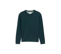 Tom Tailor Pullover Basic Crewneck Knit 21545 – Sapphire green melange, Größe S