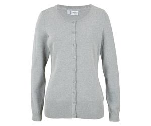 Basic Feinstrickjacke mit recycelter Baumwolle 36/38 (S)