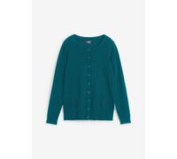 Basic Feinstrickjacke mit recycelter Baumwolle 44/46 (L)