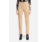 Stoffhose BETTY BARCLAY "Damen Slim Fit", Damen, Gr. 40, Normalgrößen, beige, Obermaterial: 95% Polyester, 5% Elasthan, slim fit 7/8-Länge, Hosen Stoffhose (89747309-40) beige