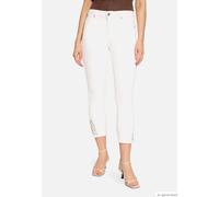 Slim-fit-Jeans BETTY BARCLAY "Damen mit Waschung", Damen, Gr. 38, Normalgrößen, rohweiß, Obermaterial: 56% Baumwolle, 30% Viskose, 12% Polyester, 2% Elasthan, Basic, slim fit, Jeans Slim-fit-Jeans (15