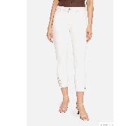 Slim-fit-Jeans BETTY BARCLAY "Damen mit Waschung", Damen, Gr. 46, Normalgrößen, weiß (rohweiß), Obermaterial: 56% Baumwolle, 30% Viskose, 12% Polyester, 2% Elasthan, Basic, slim fit, Jeans Slim-fit-Je