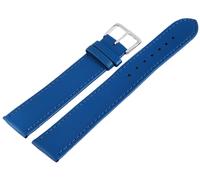 Basic Leder Armband dunkelblau glatt 20 mm Stegbreite