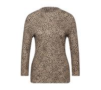 Basic Leo Turtleneck Shirt Beige 44