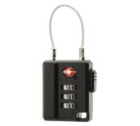 Basic Nature TSA Zahlenschloss m. Stahlseil