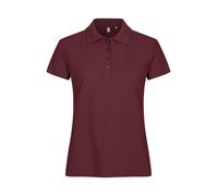 Clique Poloshirt Basic Damen NEU Bordeaux L
