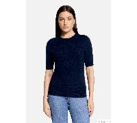 Betty Barclay - Basic-Pullover blau - Gr. - 40
