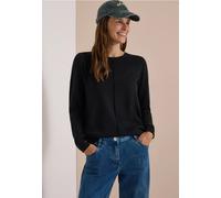 Basic Pullover mit Rundhals in Unifarbe