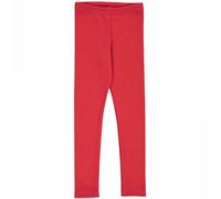 Basic Ripp Leggings rot 128