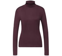 Basic Rollkragenshirt Weiß 42