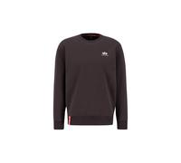 Alpha Industries Basic Small Logo Sweatshirt Größe M Dunkelbraun