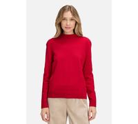 Betty Barclay Strickpullover mit Stehkragen Damen Rot Gr. 48, 55% Viskose/30% Polyester/15% Polyamid