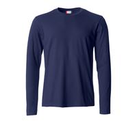 Clique Basic Langarmshirt 580 Herren Dunkelblau XS