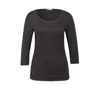 Basic T-Shirt mit 3/4 Arm Violett 38