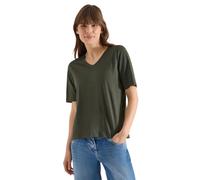 Basic T-Shirt mit Kurzarm und V-Neck