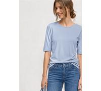 Basic T-Shirt mit Rundhals in Unifarbe