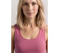 Street One - Basic Top mit Rundhals aus Jersey pink - Gr. - 38