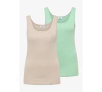 Basic Top mit Rundhals im 2er-Pack