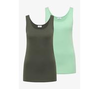 Basic Top mit Rundhals im 2er-Pack