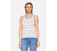 Basic-Top mit Rundhalsausschnitt Cream/Beige 40