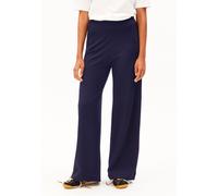 BASIC WIDE LEG JERSEYHOSE | LENZING™ ECOVERO™ Viskose Mix - blau (XS)