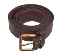 BasicNature Gürtel 'Classic' mokka 80 cm