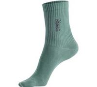 Basicsocken 1x schwarz, 1x anthrazit-meliert, 1x pistazie 39/42